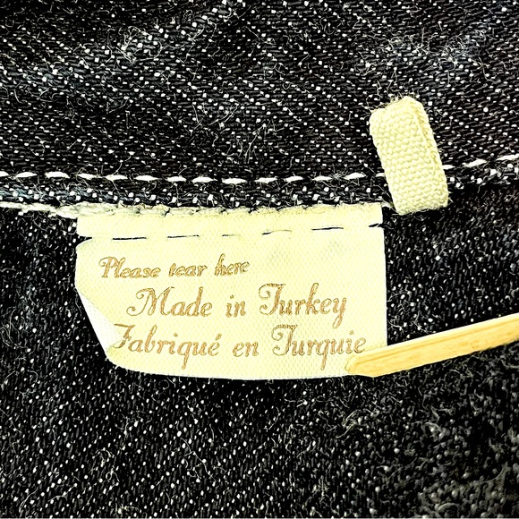 LEVI’S Crafted Cropped Organic Cotton Jacket Women’s S Preppy Western Streetwear - Picture 5 of 9